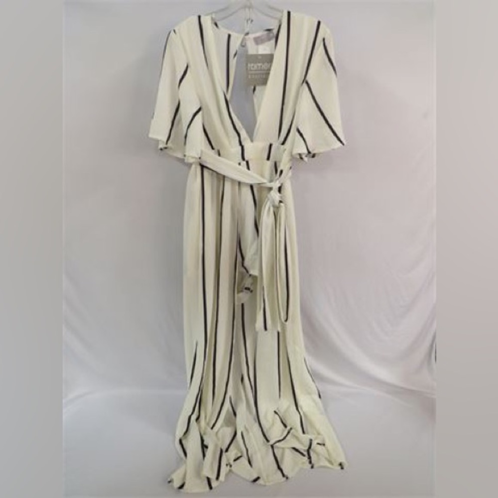 Rumor Black & White Stripe Dress